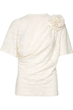 Hofmann Copenhagen Pam Designers Blouses Short-sleeved Cream