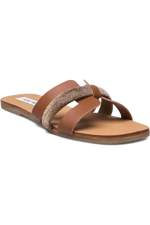 Steve Madden Edriah Sandal Flade Sandaler Brown
