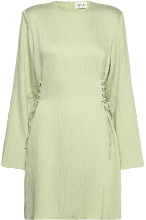 MAUD Amelia Dress Kort Kjole Green