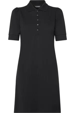 Ralph Lauren Collared Shift Dress Kort Kjole Black