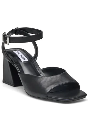 Steve Madden Glisten Sandal Sandal Med Hæl Black