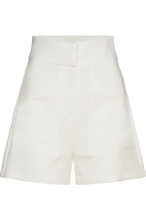 Suncoo Bella Bottoms Shorts Paper Bag Shorts Cream
