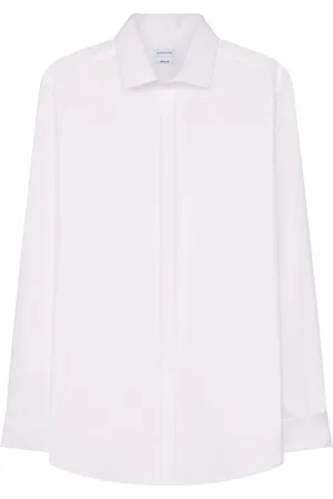 Seidensticker Cityhemden 1/1 Arm Tops Shirts Tuxedo Shirts White