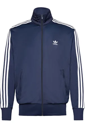 adidas Firebird Tt Sport Sweatshirts & Hoodies Sweatshirts Navy