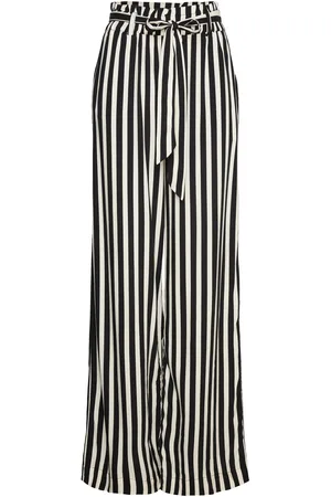 Lollys Laundry Vickyll Pants Bottoms Trousers Wide Leg Black
