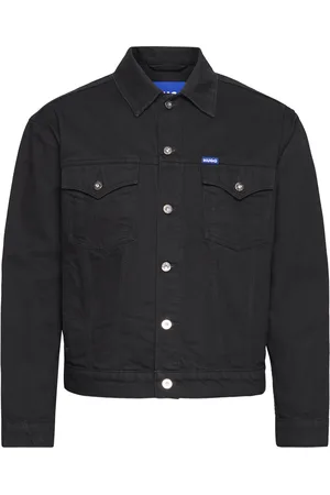 Hugo Blue Dex Jakke Denimjakke Black