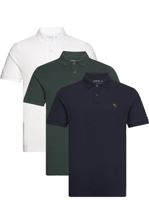 Abercrombie & Fitch Anf Mens Knits Tops Polos Short-sleeved Navy