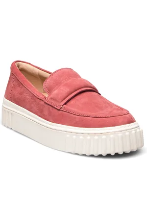 Clarks Mayhill Cove D Loafers Flade Sko Pink