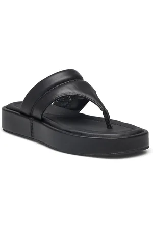 Clarks Alda Walk D Shoes Summer Shoes Sandals Flip Flops Black
