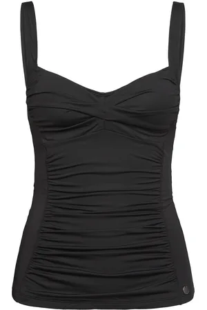 Panos Emporio Ravenna Solid Tankini Tankini Badedragt Black