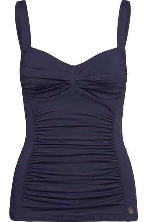 Panos Emporio Ravenna Solid Tankini Tankini Badedragt Navy