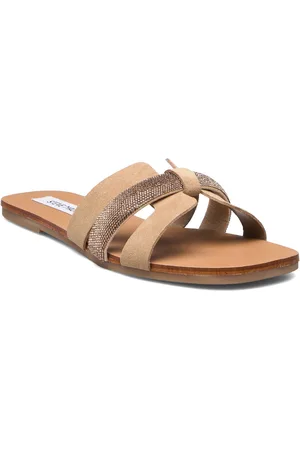 Steve Madden Edriah Sandal Flade Sandaler Beige