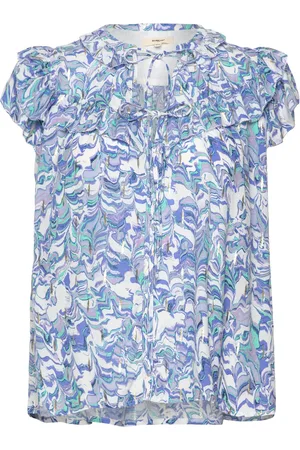 Suncoo Lassie Tops Blouses Sleeveless Blue