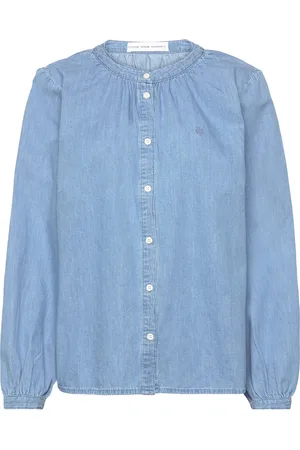 Pieszak Pd-Luna Denim Shirt Tops Shirts Denim Shirts Blue