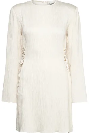 MAUD Amelia Dress Kort Kjole Cream