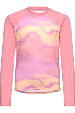 Columbia Sandy Shores Printed Ls Sunguard Sport Uv Clothing Uv Tops Pink