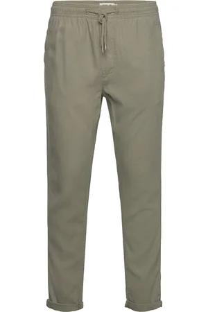 Solid Sdtaiz Pa Bottoms Trousers Casual Green