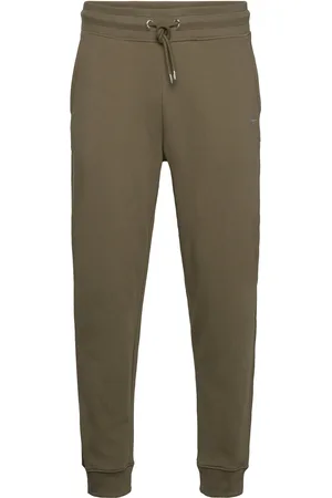 GANT Reg Shield Sweatpants Bottoms Sweatpants Green