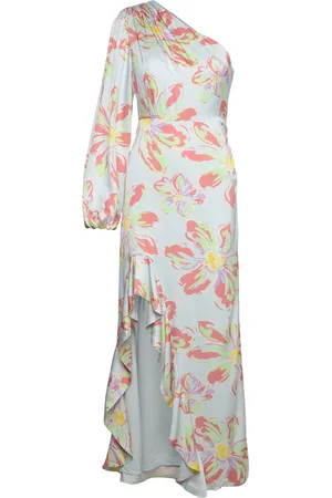 By Malina Joslin Shoulder Maxi Dress Designers Maxi Dress Blue
