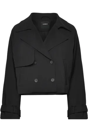 Lindex Trenchcoat Lova Trenchcoat Frakke Black