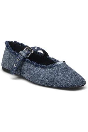 MANGO Denim Ballerinas Ballerinasko Ballerinaer Blue