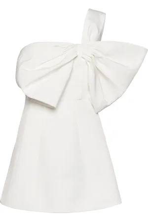 Bardot Bella Bow Mini Dress Kort Kjole White