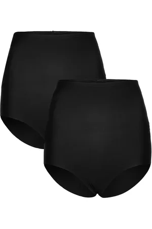 Decoy Shapewear Brief 2-Pack Lingerie Panties High Waisted Panties Black
