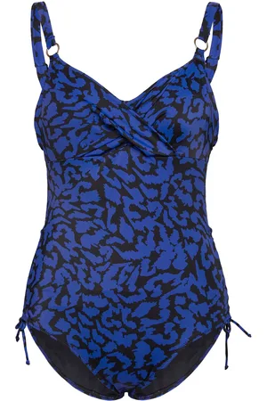 Fantasie Hope Bay Uw Twist Front Swimsuit With Adjustable Leg Badedragt Badetøj Blue