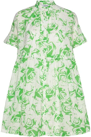 ESPRIT Dresses Light Woven Kort Kjole Green