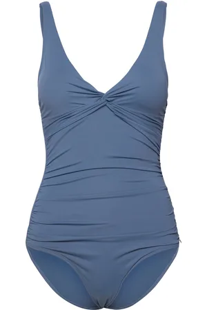 Panos Emporio Simi Solid Swimsuit Recycled Badedragt Badetøj Blue