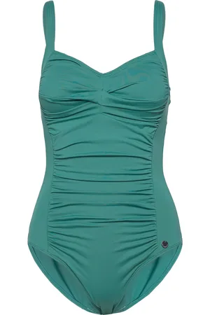 Panos Emporio Potenza Solid Swimsuit Recycled Badedragt Badetøj Green