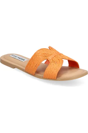 Steve Madden Zap Sandal Flade Sandaler Orange