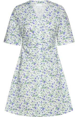 Creative Collective Kamilla Dress Kort Kjole Blue