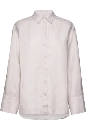 Twist & tango Alexandria Shirt Tops Shirts Linen Shirts Beige