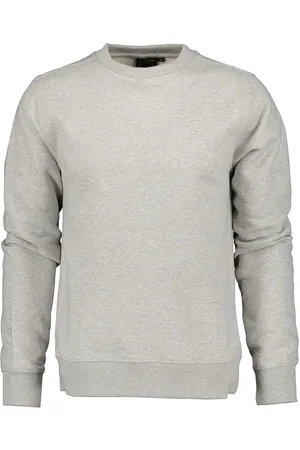 Didriksons Fyn Usx Swtr Tops Sweatshirts & Hoodies Sweatshirts Grey