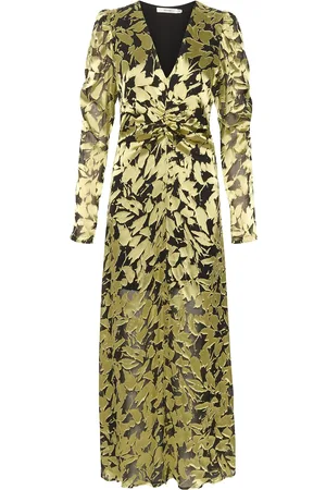 Gestuz Sikuragz P Silk Maxi Dress Maxikjole Festkjole Gold