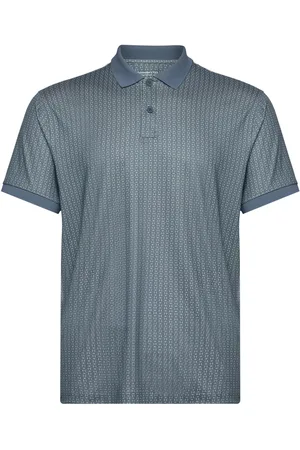 Abercrombie & Fitch Anf Mens Knits Tops Polos Short-sleeved Blue