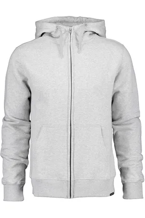 Didriksons Ven Usx Full Zip Tops Sweatshirts & Hoodies Hoodies Grey