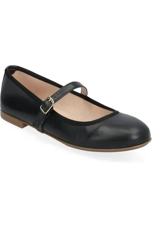 Bianco Biamadison Mary Jane Smooth Leather Ballerinasko Ballerinaer Black