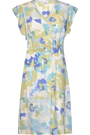 Saint Tropez Tishasz Dress Kort Kjole Blue