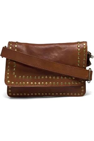 DEPECHE Cross Over Bags Crossbody Bags Brown