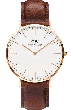 Daniel Wellington Classic 36 St Mawes Rg White Accessories Watches Analog Watches Brown