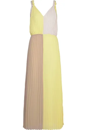 Dante 6 D6Ruelle Colourblock Dress Maxikjole Festkjole Yellow