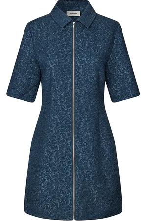 Modstrom Hollismd Dress Kort Kjole Navy