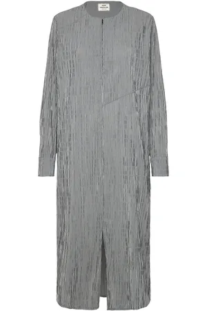 Mads Norgaard Crinckle Pop Rosaly Dress Maxikjole Festkjole Black
