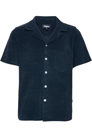 Nikben Terry Bowling Designers Shirts Short-sleeved Blue