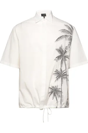 Emporio Armani Shirt Designers Shirts Short-sleeved White