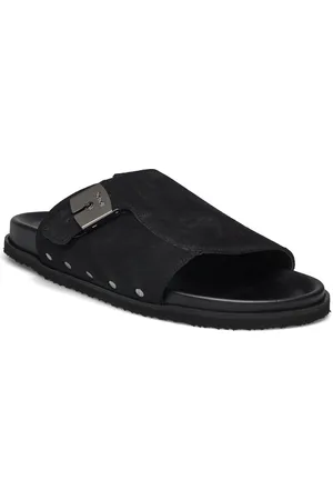 Scholl Sl Pescura Drop Suede Shoes Mules & Clogs Black