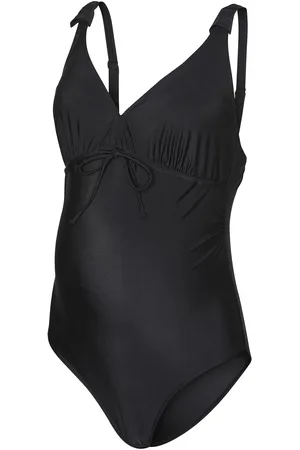 Mama;licious Mlnewrussel Swimsuit 2F A. Noos Badedragt Badetøj Black