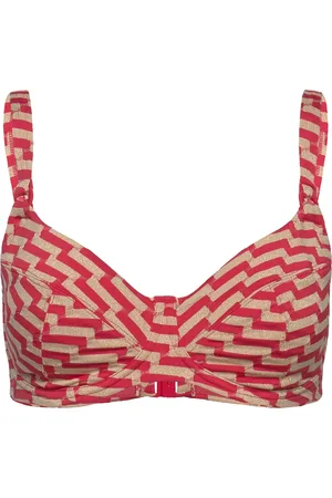 Femilet Ayora Bikini Covering Underwired Bra Swimwear Bikinis Bikini Tops Wired Bikinitops Red